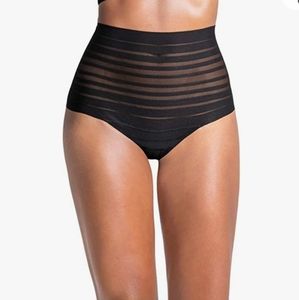 Leonisa Lace Stripe High Waist Compresion Panty Size XL